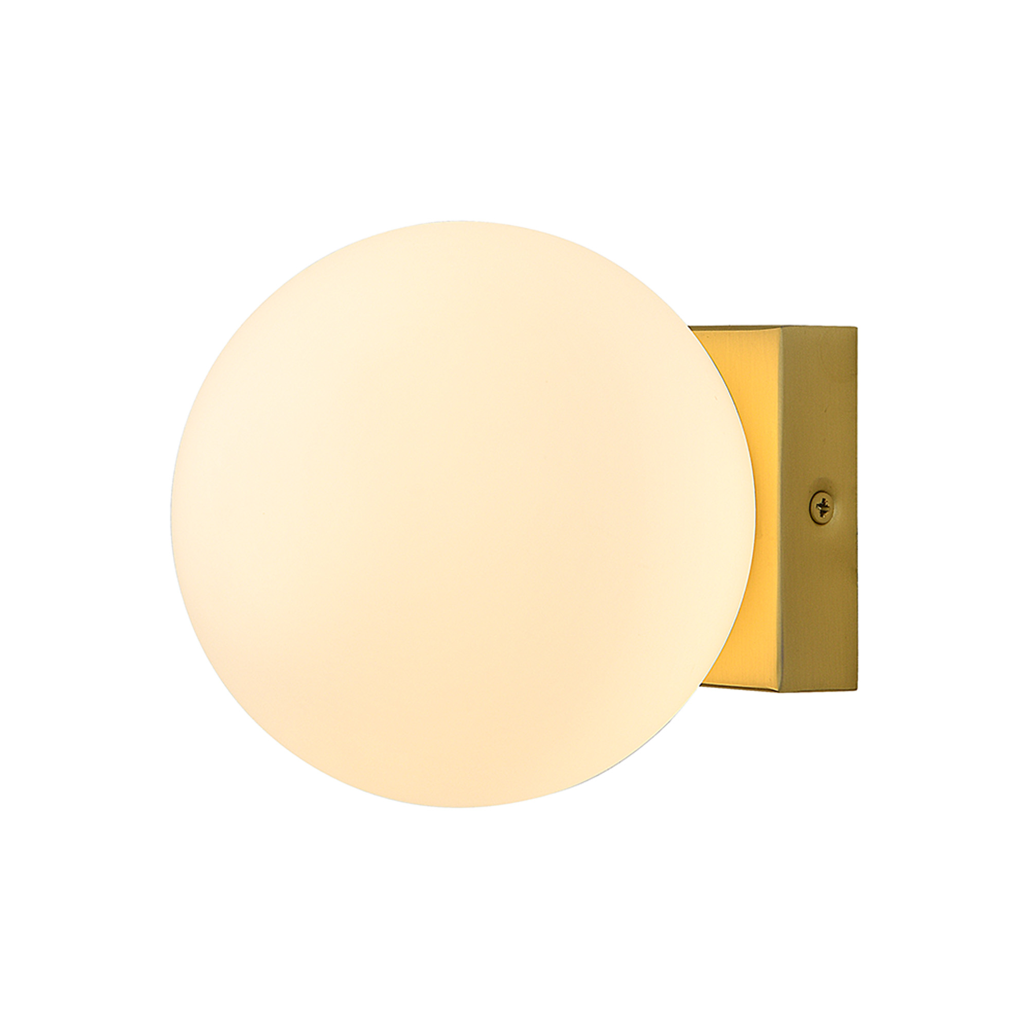 M8890  Puebla Ceiling/Wall Light, 6W LED, 3000K, lm, Satin Gold, 3yrs Warranty